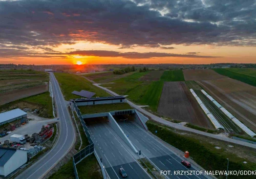 Przez dwie noce utrudnienia na północnej obwodnicy Krakowa – zamknięte tunele, objazdy