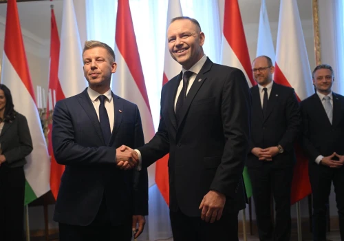 Ujawniono, o czym rozmawiali Nawrocki i Magyar. 