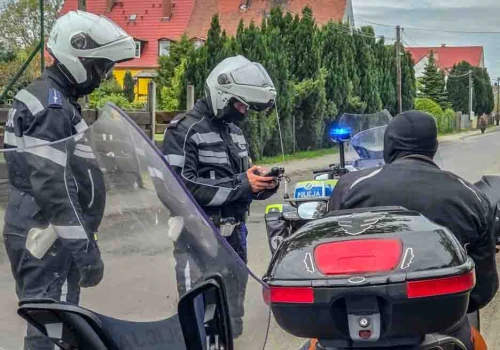 Krosno Odrzańskie. Trwa duża akcja policji. Na oku motocykliści