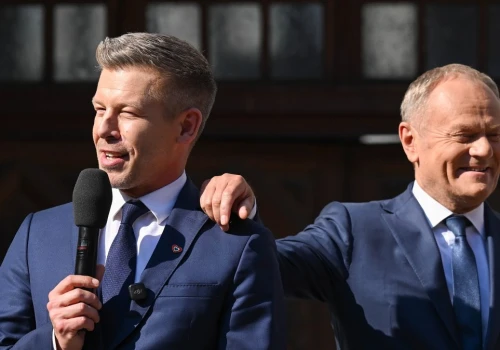 ​Gdański spacer Magyara z Tuskiem. 