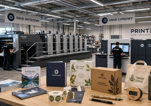 Druk cyfrowy i offsetowy dla firm - jak Printerio realizuje zamówienia w Polsce i Europie