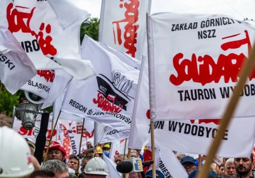 Manifestacja „Solidarności” w Warszawie