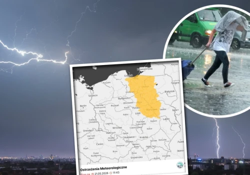 Burze wracają do Polski. Gdzie będzie niebezpiecznie? IMGW ostrzega przed gradem i silnym wiatrem