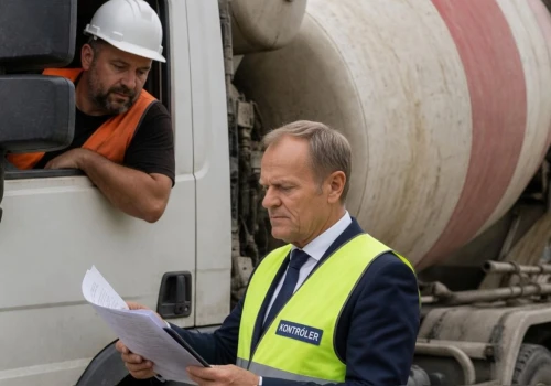 Rząd Tuska będzie śledzić  każdy transport betonu powyżej 50 kg. To są dwa worki!