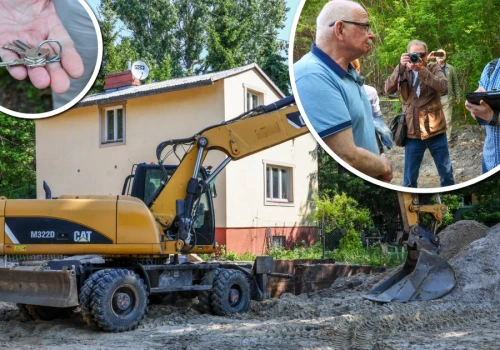 Władze zabrały panu Cezaremu dom, bo krzyżuje plany urzędników. Widzieliśmy, jak to się odbywało