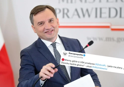 Ziobro planuje tournée po USA, narażając się na schwytanie przez łowców głów, Stonogę i Rutkowskiego
