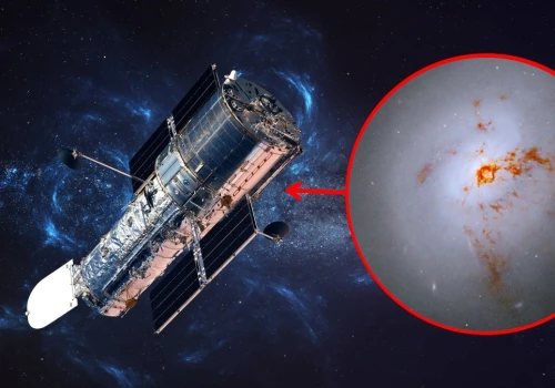 Kosmiczny Teleskop Hubble'a uchwycił niezwykłą galaktykę. Stadium przejściowe