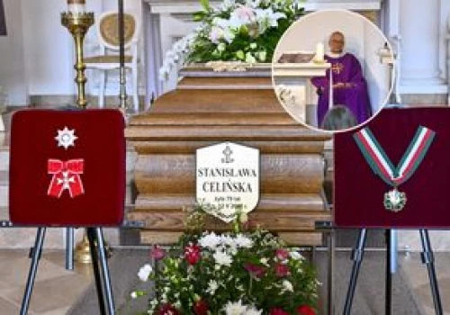 Pogrzeb Stanisławy Celińskiej. Ksiądz pożegnał artystkę PIĘKNYMI słowami