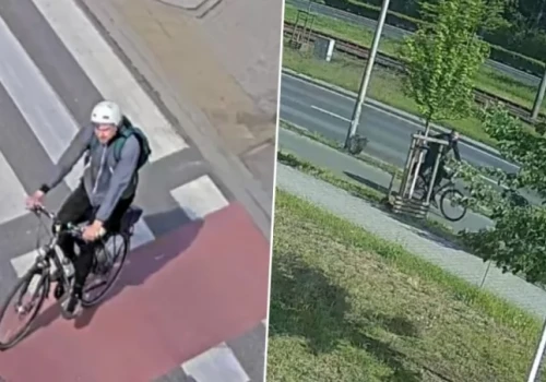 Zaatakował seniorkę, potem się przebrał. Policja publikuje wizerunek rowerzysty