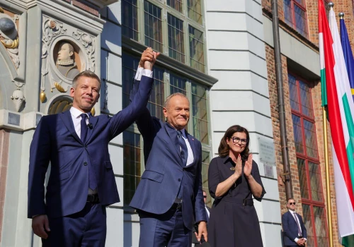 Péter Magyar w Gdańsku. „To jest wyjątkowy moment!”