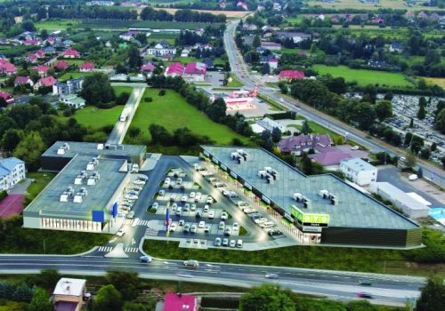Nowy park handlowy w Sandomierzu już otwarty. Wśród najemców pierwszy Lidl w mieście