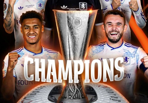 Finał Ligi Europy UEFA 2026 w Stambule. Aston Villa z pucharem