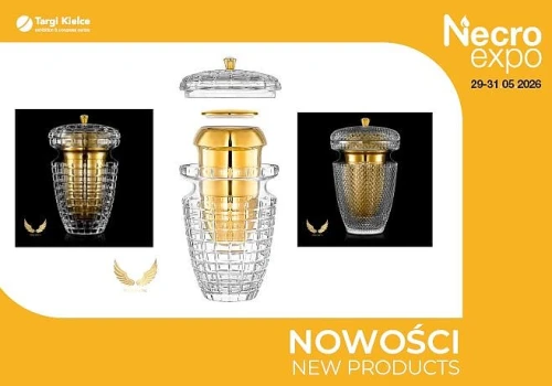 Nowość | NECROEXPO 2026: ręcznie szlifowana urna kryształowa Holy Verre