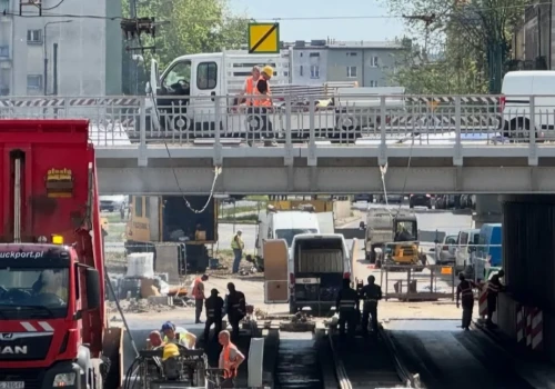 Otwarcie przejazdu pod wiaduktem w Sosnowcu. Tramwaje w Katowicach pojadą jednym torem