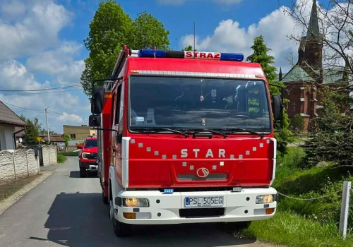 Jedna osoba ucierpiała w pożarze w Gminie Zagórów