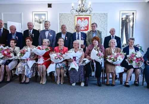 Złote Gody w Siedlcach. Uhonorowano małżeństwa z 50-letnim stażem