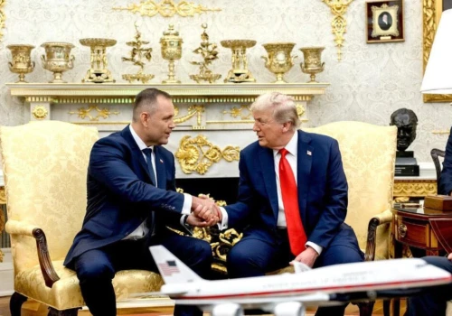 Karol Nawrocki dziękuje Donaldowi Trumpowi za wzmocnienie obecności wojsk USA w Polsce