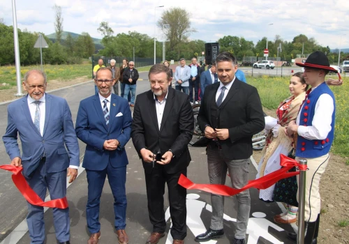 Lepszy dojazd do centrum MORGI w Łodygowicach | ZDJĘCIA