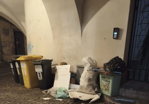 Śmieci zalegają w centrum Bielska-Białej. Mieszkanka alarmuje: „To wizytówka miasta”
