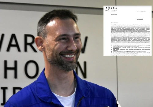 Ludzie Tuska kneblują astronautę. Ujawniono pełną treść pisma!