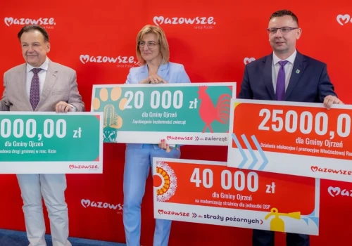 Samorządy powiatu ciechanowskiego z kolejnymi dotacjami