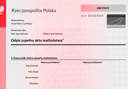 W Dzienniku Ustaw opublikowano rozporządzenie ws. transkrypcji aktów małżeństw jednopłciowych