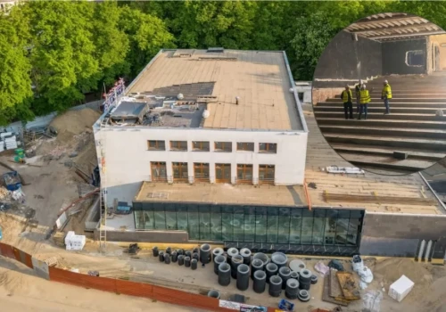 Postępuje modernizacja domu kultury w Ciechanowie
