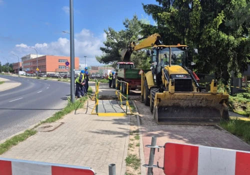 Ciepło bez strat. MPEC modernizuje sieć przy ul. Sosnowej w Koninie