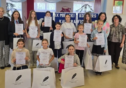 Młodzi mistrzowie pięknego pisania rywalizowali w Siedlcach. „Jedenastka” zaprosiła na IX Miejski Konkurs Kaligraficzny