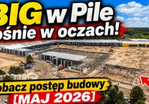 Mieszkańcy przecierają oczy. Zobacz BIG w Pile z lotu ptaka