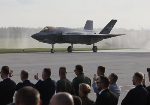 F-35 już w Polsce. Historyczny moment w Łasku. Polska odbiera pierwsze myśliwce 5. generacji