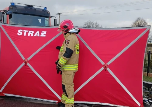 Kierowca quada zginął w Starej Bordziłówce. Droga jest całkowicie zablokowana