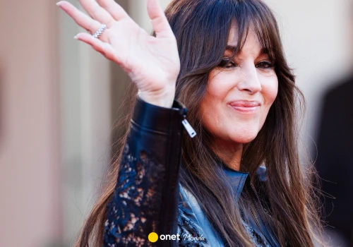 Skórzana sukienka na czerwonym dywanie w Cannes? Monica Bellucci łamie wszelkie konwenanse