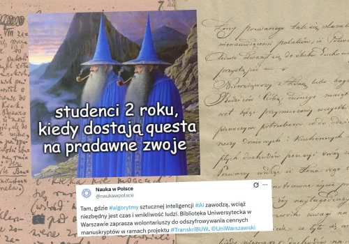 Biblioteka UW szuka wolontariuszy do odszyfrowywania manuskryptów, których nie ogarnia AI