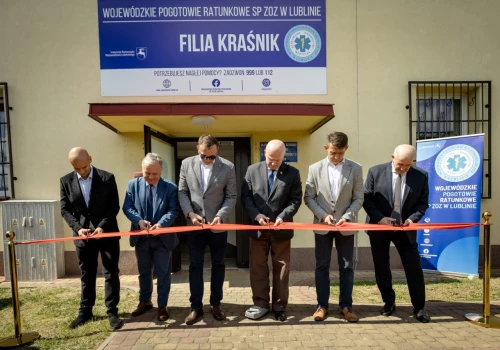 Nowa siedziba ratowników medycznych w Kraśniku. Zespoły przeniosły się na ul. Mieszka I