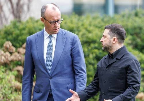 Zełenski reaguje na propozycję Merza. 