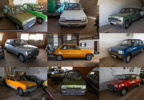 50 zapomnianych Renault 5 wyjechało z hangaru. Kolekcja pana X trafiła na aukcję