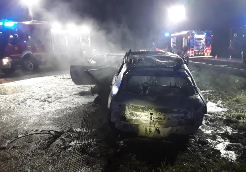 Tragiczny wypadek na A1. Jedna osoba nie żyje, trzy są ranne
