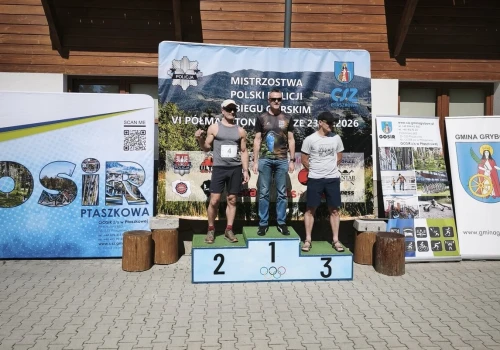 Policjant z Krasnegostawu na podium Mistrzostw Polski Policji w Biegu Górskim