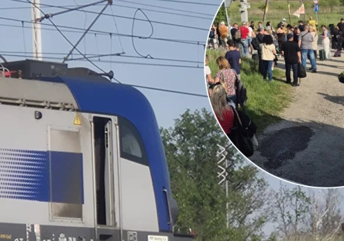 Dramatyczna ewakuacja ponad pół tysiąca pasażerów pociągu. Powód? Groźny pożar