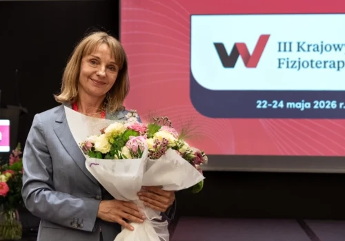 Prof. Agnieszka Stępień ponownie została prezeską Krajowej Izby Fizjoterapeutów