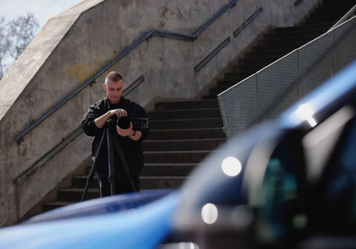 Sesja błękitnego Mercedesa, czyli Peak Design Tripod Pro Tall  w praktyce