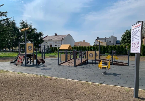 Nowy plac zabaw przy Przedszkolu nr 1 w Słupcy