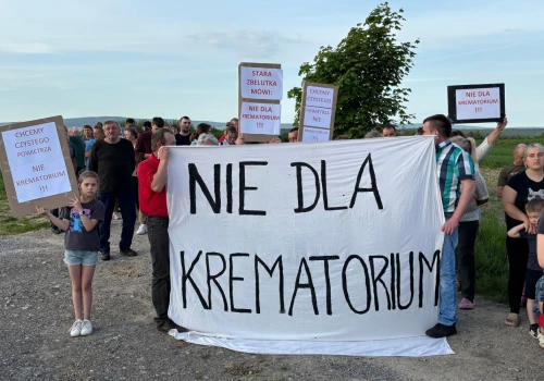 Był protest, jest petycja. Mieszkańcy walczą przeciwko krematorium