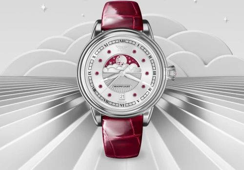 Aviator Swiss Made MoonFlight Gemstone Edition. Esencja elegancji Art Deco