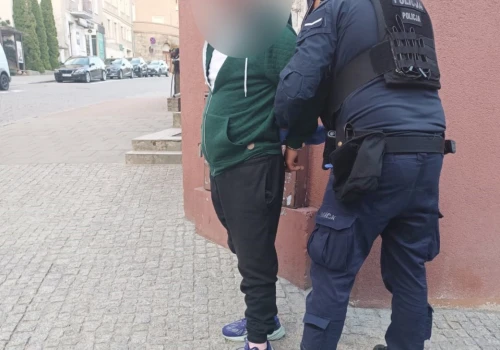 Rowerzysta zatrzymany przez 