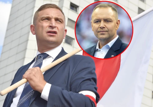Bąkiewicz chce sam „chronić” Nawrockiego. Ma czatować pod Belwederem