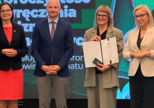 Dziennikarka Portalu Samorządowego wyróżniona odznaką za zasługi dla ochrony środowiska i klimatu