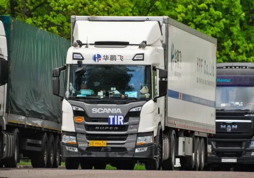 Scania 460G z chińskiej firmy: 150 km od polskiej granicy, 10 tys. kilometrów od bazy