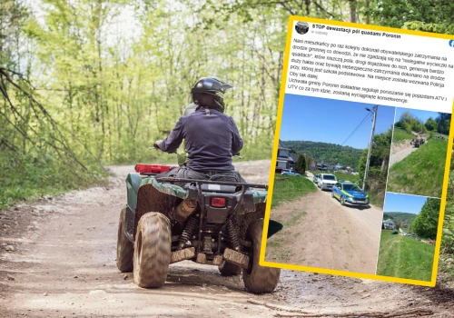 Na Podhalu walczą z dewastacją pól przez quady. W internecie wylał się hejt